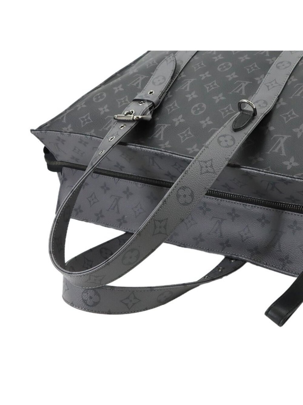 Louis Vuitton Monogram Eclipse Cabas Zip GM Tote Black - Picture 5 of 10